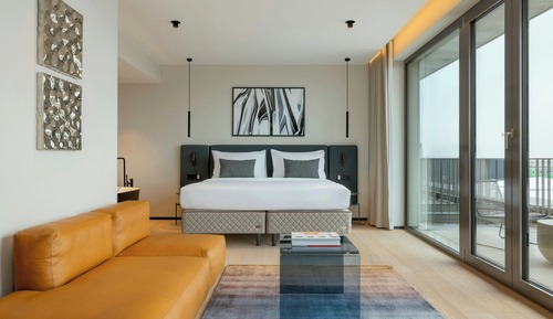 Suite Junior, 1 très grand lit, vue jardin