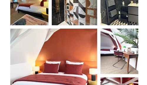Chambre Supérieure Double ou avec lits jumeaux, vue piscine