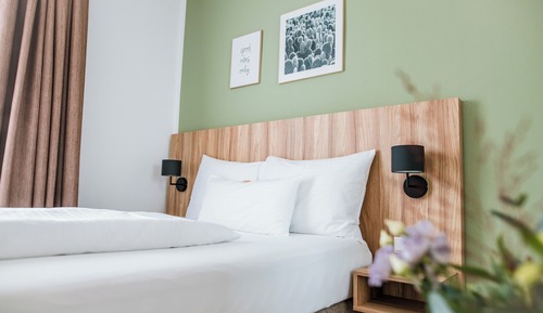 Chambre Simple Confort, vue jardin