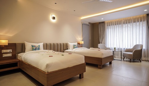 Chambre Premium avec lits jumeaux, vue ville