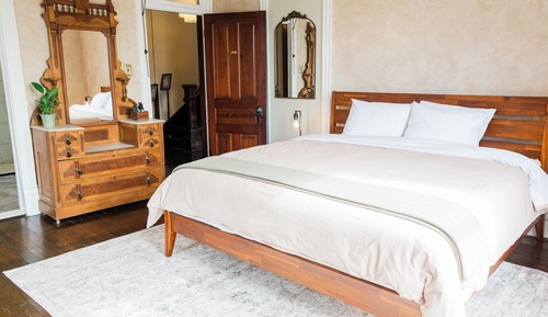 Chambre Double Luxe, 1 très grand lit, vue montagne