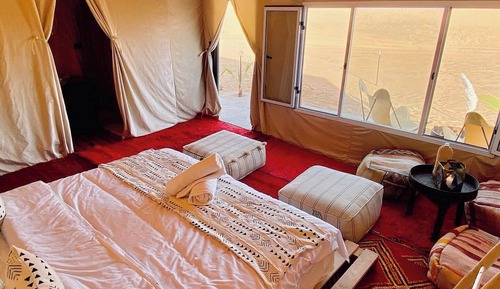 Chambre Supérieure Double ou avec lits jumeaux, vue sur le désert