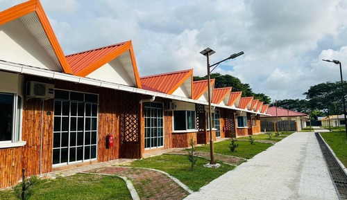 Chalet Familial, patio, vue jardin