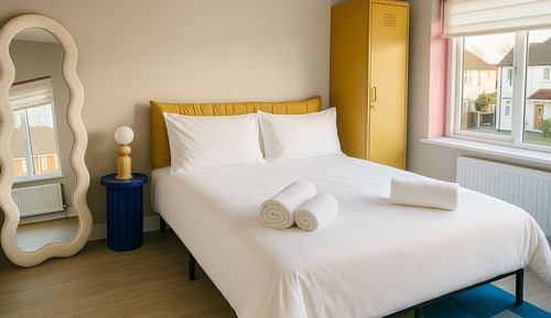 Chambre Double Deluxe, accessible aux personnes à mobilité réduite (first Floor)