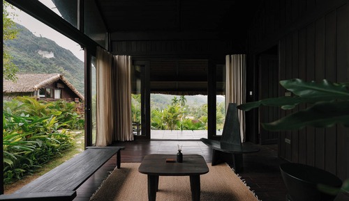 Chambre, vue montagne