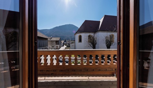 Chambre Double, vue montagne
