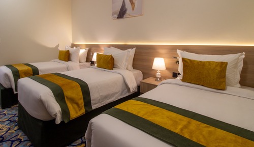 Chambre Quadruple, vue ville