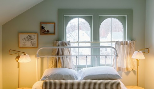 Chambre, 1 grand lit, climatisation (BRACY)