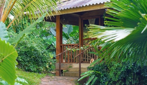 Cottage Deluxe, 1 très grand lit, vue jardin, en bord de plage