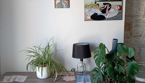 Chambre Double Confort, patio