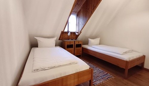Chambre Confort Double ou avec lits jumeaux, vue jardin