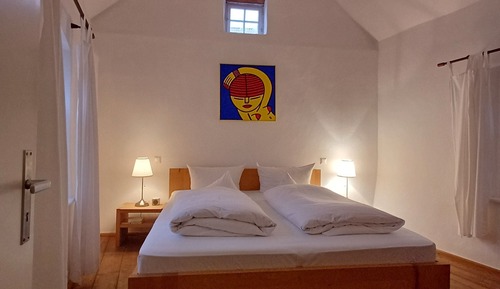 Appartement Duplex Supérieur, vue cour intérieure