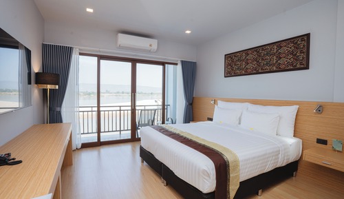 Chambre Double Deluxe, vue fleuve