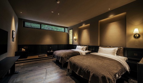Chambre avec lits jumeaux