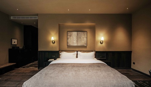 Chambre Double, vue montagne