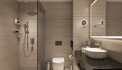 Chambre Double Standard, balcon, vue colline