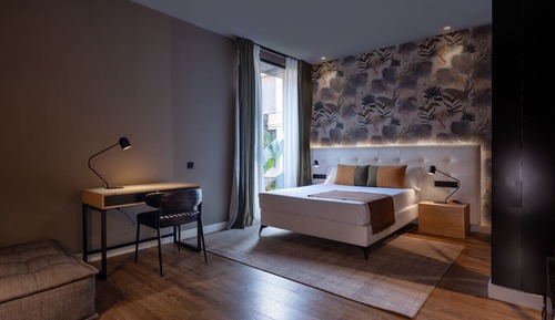 Suite Deluxe, baignoire à jets, vue jardin