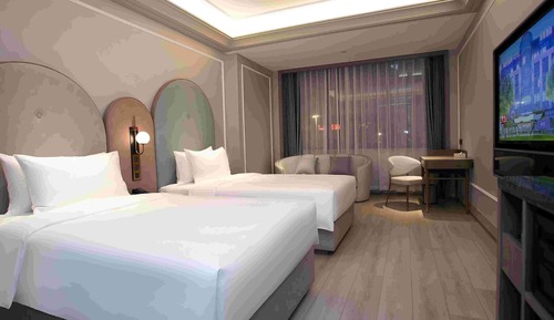Chambre Deluxe, 2 lits une place