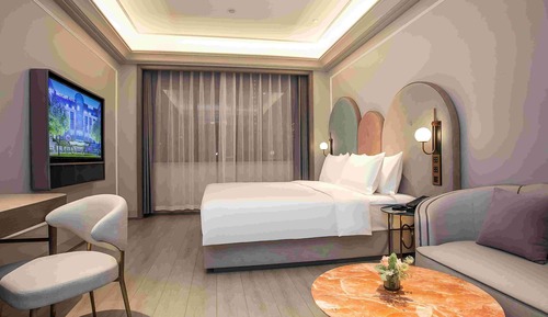 Chambre Deluxe, 1 très grand lit