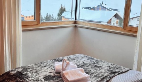 Appart'hôtel, 2 chambres, salle de bains privée, vue montagne