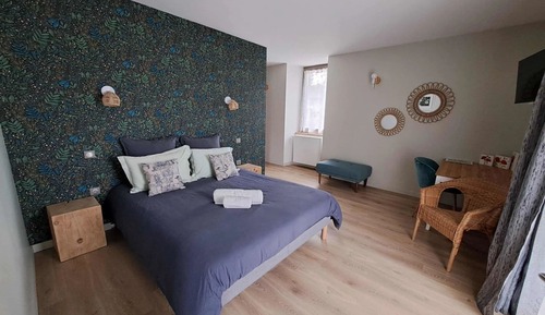 Chambre Classique, patio, vue jardin