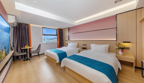 Chambre Deluxe avec lits jumeaux, vue ville