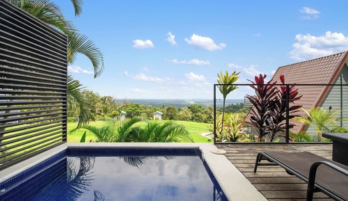 Bungalow Supérieur, piscine privée, vue colline