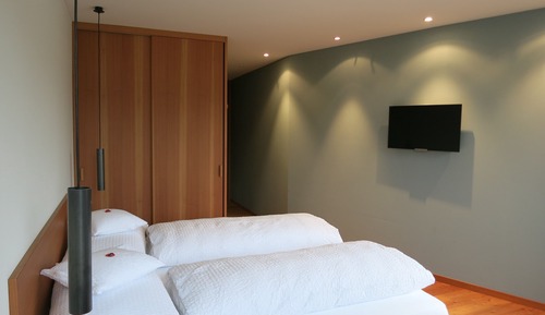 Chambre Double, vue montagne