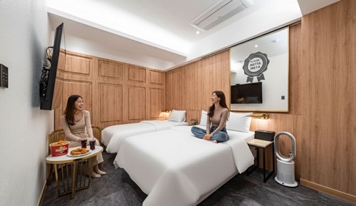 Chambre Luxe avec lits jumeaux, plusieurs lits