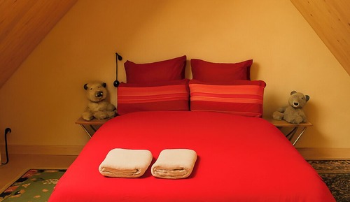 Studio Confort, 1 lit double et 1 canapé-lit, animaux de compagnie acceptés, vue jardin