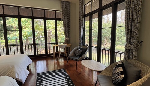 Villa Deluxe, vue jardin