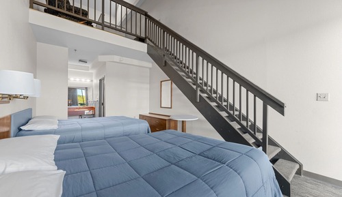 Chambre Quadruple, balcon
