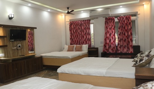 Chambre Triple Luxe, balcon, vue ville