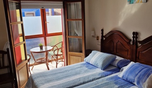 Chambre avec lits jumeaux