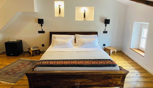 Suite Premium, salle de bains privée, vue jardin
