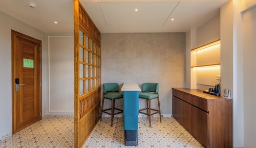 Suite Studio Majestueuse, vue jardin