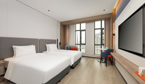 Chambre Standard, 2 lits doubles (High Floor)