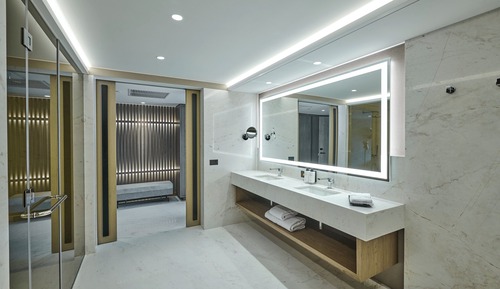 Suite Junior, 1 très grand lit, vue océan (Living Area)