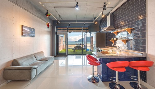 Chambre, 1 chambre (102(ocean view, private BBQ))