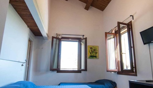 Chambre Triple Classique, vue colline