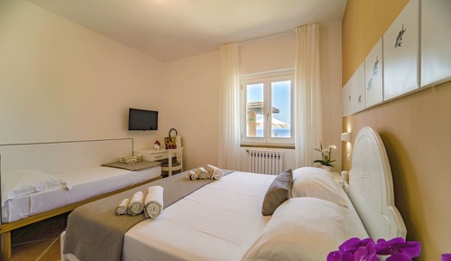 Chambre Triple Classique, vue mer