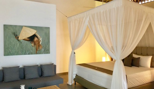 Suite Luxe, piscine privée, vue montagne