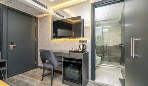 Chambre Double Standard, 1 lit double, vue ville
