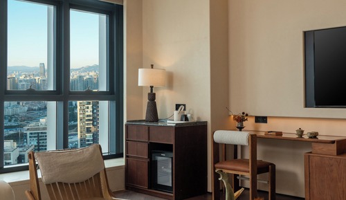 Chambre Double Signature, vue ville