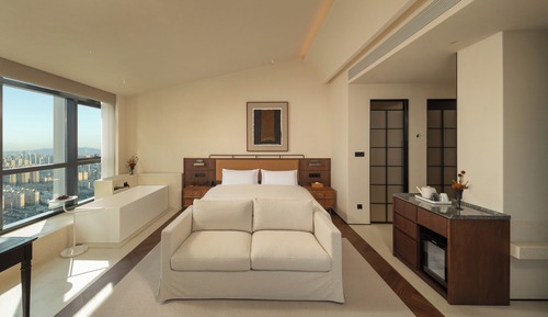 Chambre Double Élite, vue ville