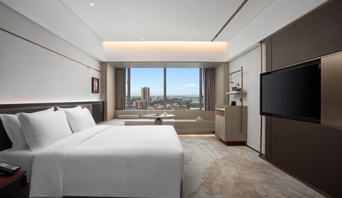 Chambre Deluxe, 1 très grand lit, fumeurs