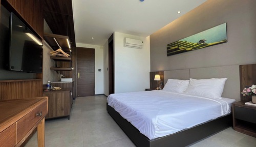 Chambre Double Deluxe, balcon, vue jardin