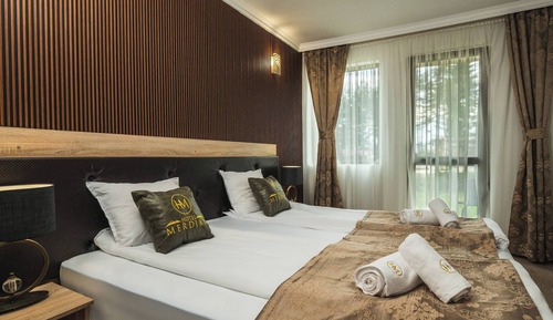 Chambre Double Confort, balcon, vue partielle sur le lac