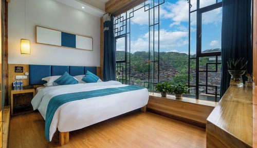 Chambre Double Classique, vue colline