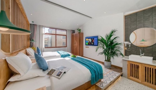 Chambre Luxe avec lits jumeaux, vue ville